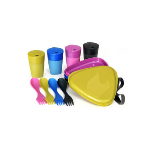 Zestaw turystyczny dla 4 osób DiningKit 4 Person Peacock Light My Fire