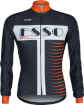 Bluza rowerowa męska Vezuvio Esso Orange