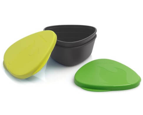 Pojemniki na żywność SnapBox Light My Fire Green 2 sztuki 