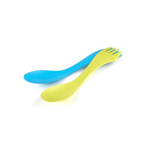 Niezbędniki L Spork Light My Fire 2 sztuki Lime/Cyan Blue