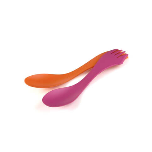 Niezbędniki L Spork Light My Fire 2 sztuki Fuchsia/Orange