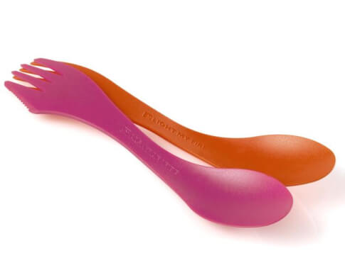 Niezbędnik Spork Lefty Light My Fire 2 sztuki Fuchsia/Orange