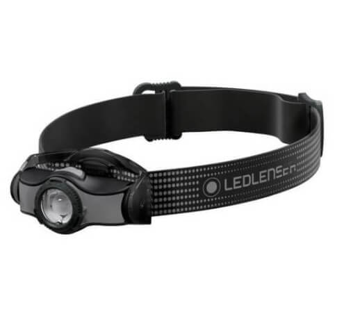 Latarka czołowa MH3 Grey Ledlenser szary