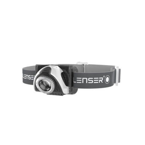 Latarka czołowa SEO 5 Grey Ledlenser szary