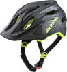 Kask rowerowy Carapax Junior Black Neon Yellow Alpina 