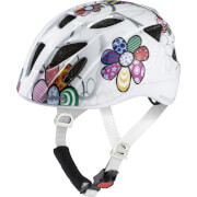 Kask rowerowy dla dzieci Ximo Flash White Flower Alpina