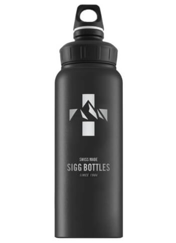 Butelka turystyczna WMB Mountain Black Touch 1 l SIGG czarna