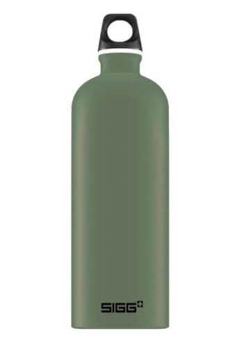 Butelka turystyczna Traveller Leaf Green 1L SIGG oliwkowa