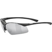 Sportowe okulary półramkowe Uvex Sportstyle 223 czarne