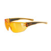 Uniwersalne okulary sportowe Uvex Sportstyle 204 pomarańczowe