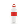Butelka turystyczna CYD Pure White Red SIGG 600 ml czerwona