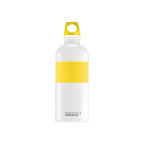 Butelka turystyczna CYD Pure White Yellow SIGG 600 ml żółta