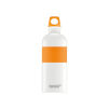 Butelka turystyczna CYD Pure White Orange SIGG 600 ml pomarańczowa