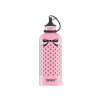 Butelka turystyczna z grafiką Vintage Dots SIGG 600 ml różowa