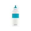 Butelka turystyczna CYD White Touch Aqua SIGG 600 ml niebieska