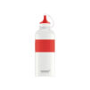 Butelka turystyczna CYD White Touch Red SIGG 600 ml czerwona