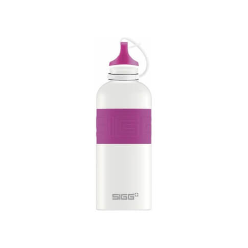 Butelka turystyczna CYD White Touch Berry SIGG 600 ml purpurowa