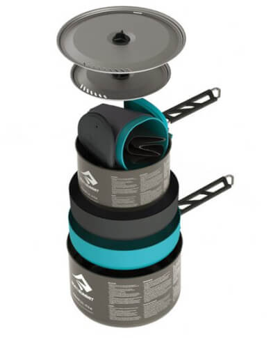 Zestaw garnków turystycznych Alpha Cookset 2.2 Sea To Summit