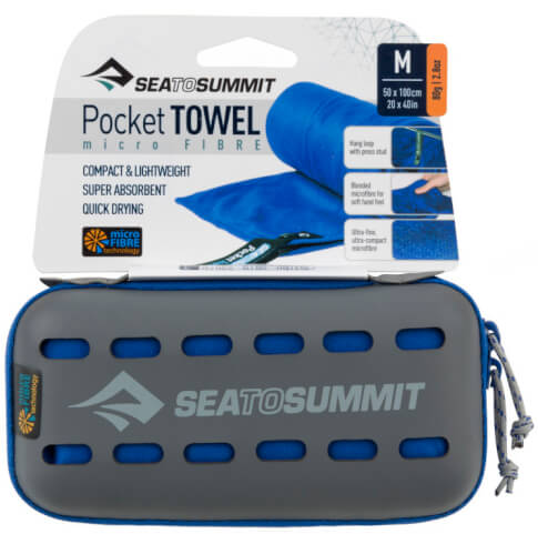 Ręcznik szybkoschnący 50x100 Pocket Towel M niebieski Sea To Summit