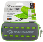 Ręcznik szybkoschnący Pocket Towel M Sea To Summit 50 x 100 zielony