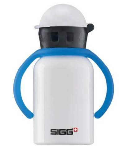 Uchwyt do butelki dla dzieci Kids Grip Blue SIGG niebieski