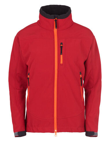 Kurtka softshellowa CHILL Milo Red pepper Softshell 2