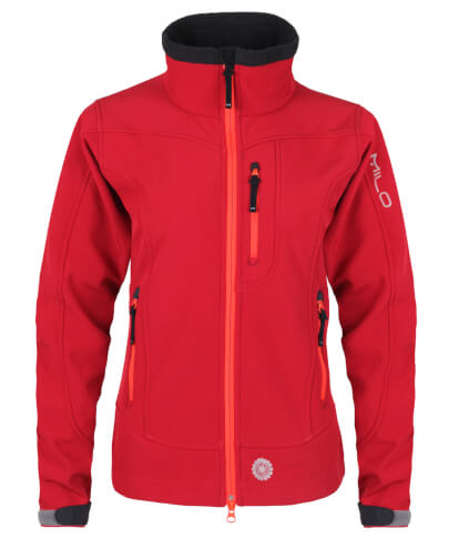 Kurtka softshellowa CHILL LADY Milo Red pepper Softshell 2