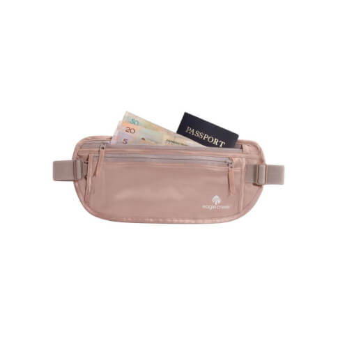 Portfel saszetka biodrowa Eagle Creek Silk Undercover Money Belt Rose