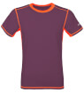 Koszulka wspinaczkowa męska Tlell Milo plum violet salmon orange