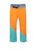 Spodnie wspinaczkowe męskie JULIAN 3/4 orange turquoise Milo