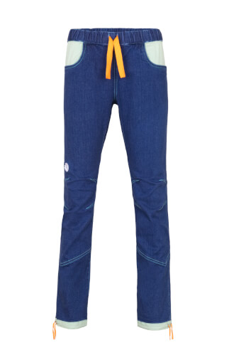 Milo spodnie wspinaczkowe damskie VELIM LADY jeans blue
