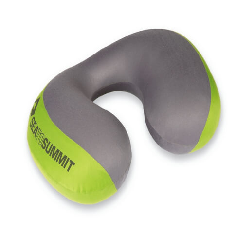 Dmuchana poduszka podróżna rogal Aeros Pillow Premium Traveller Sea to Summit zielono szara