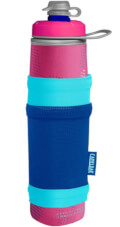 Izolowany bidon na siłownie Peak Fitness Chill 750ml z kieszenią różowy Camelbak