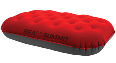 Ultralekka poduszka podróżna Aeros Pillow Ultralight Deluxe Sea to Summit Czerwona