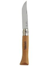 Nóż turystyczny składany Inox natural  blister No 06 Opinel