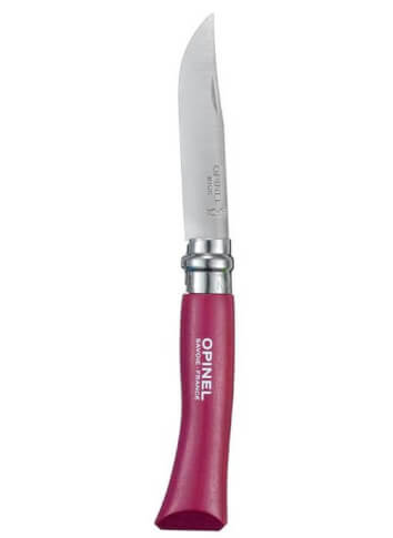 Klasyczny nóż składany Inox Pop Plum No 07 Opinel