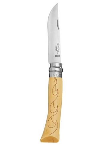 Nóż składany Inox Nature Waves No 07 Opinel