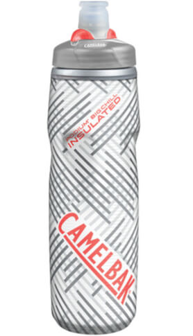 Bidon rowerowy Podium Big Chill 750 ml z podwójną konstrukcją ścian Camelbak srebrno biały