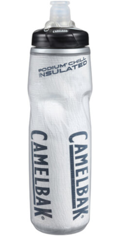 Bidon rowerowy Podium Big Chill 750 ml z podwójną konstrukcją ścian Camelbak biało czarny