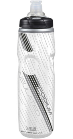 Bidon rowerowy Podium Big Chill 750 ml z podwójną konstrukcją ścian Camelbak czarno srebrny
