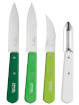 Zestaw noży kuchennych Essentials Primavera Box Set Opinel zielony