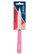 Uniwersalny nóż kuchenny Pop serrated Pink No 113 Opinel