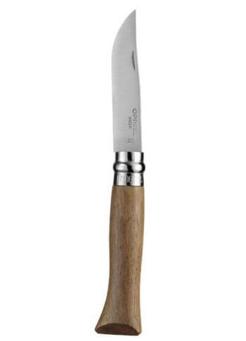 Nóż składany Inox Lux Walnut No 06 Opinel 