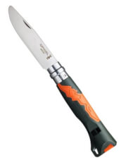 Nóż składany Outdoor Junior Kaki Orange No 07 Opinel