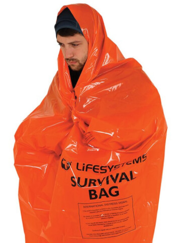 Śpiwór ratunkowy z folii NRC Survival Bag Lifesystems