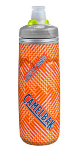Bidon rowerowy Podium Chill 620 ml z podwójną konstrukcją ścian Camelbak pomarańczowy