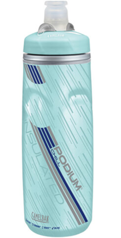 Bidon rowerowy Podium Chill 620 ml z podwójną konstrukcją ścian Camelbak błękitny