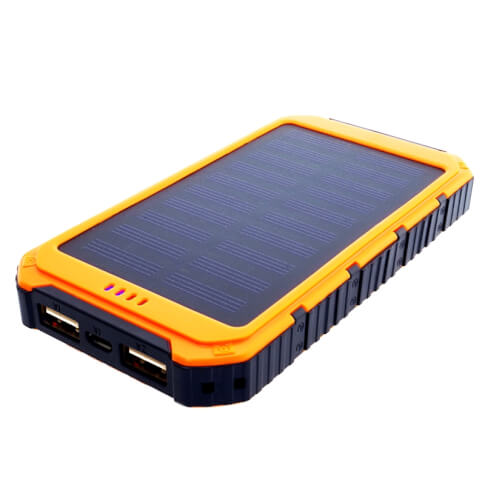 Power Bank 6000mAh z panelem solarnym USB 5V 1A-5V 2A 6000Y PowerNeed