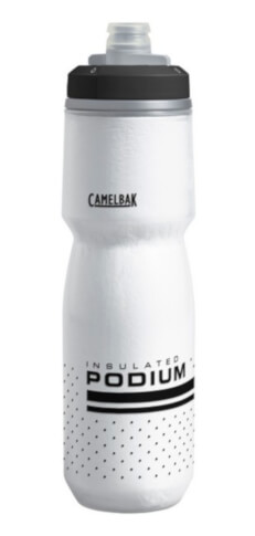 Bidon rowerowy Podium Chill 710 ml z podwójną konstrukcją ścian Camelbak biały