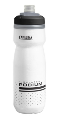 Bidon rowerowy Podium Chill 620 ml z izolacją termiczną Camelbak biały